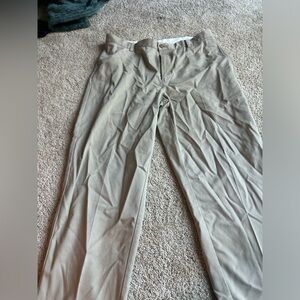 L.L. Bean Classic Fit Beige Trousers